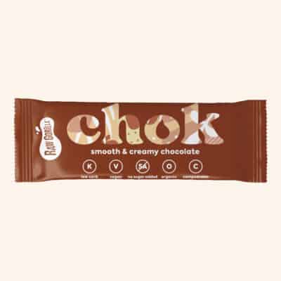 raw gorilla smooth and creamy chocolate 35g bar