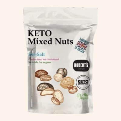 Image of the bag of Keto Mixed Nuts - Sea Salt