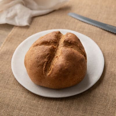 Low-Carb Bread Plain Cob 400g
