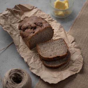 clean keto loaf cut into slices