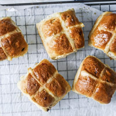 low-carb hot cross buns
